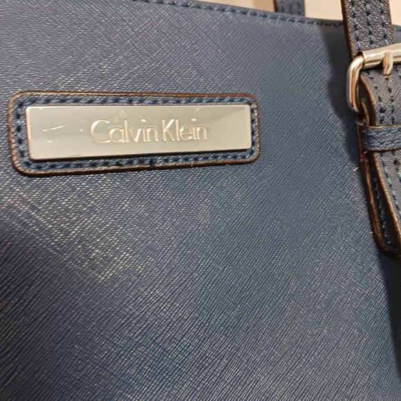 Calvin Klein Blue Tote - Picture 9 of 10